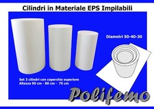 SET 3 CILINDRI LISCI