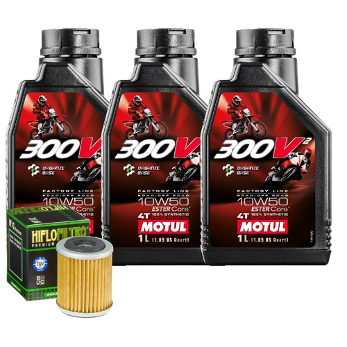 Kit tagliando olio motul 300v2 - tagliando,
