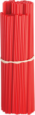 O15-6580R 80-PACK POLYURETHANE SPOKE SKINS RED TM RACING ENDURO 125 2T 1999