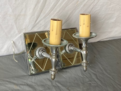 Antica coppia applique - , in