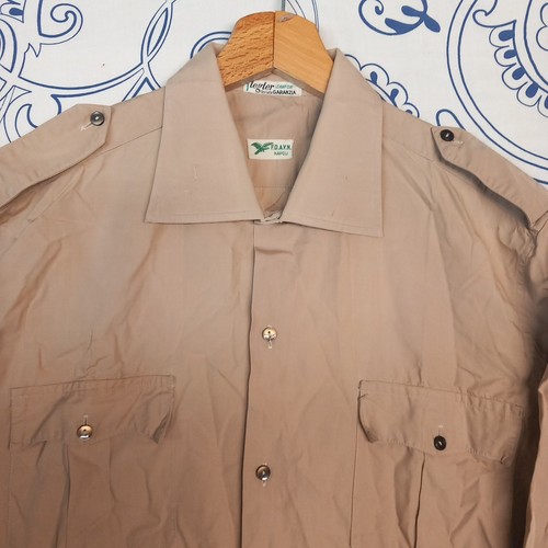 Vintage italian army shirt - vintage,