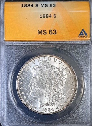 1884 dollaro morgan 63 - 1884-p, ms-63