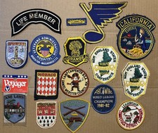 Lotto toppe ricamate vintage