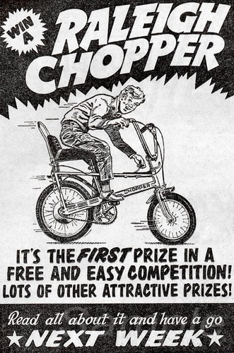 Win raleigh chopper bike - chopper,