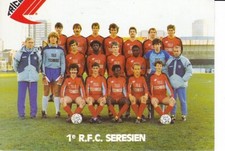 AQ 27/ Biglietto autografo calcio R.F.C. Seresia Austria