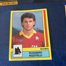 PANINI CALCIATORI 1988/89 ROMA RIZZITELLI N 300 CON VELINA ORIGINALE