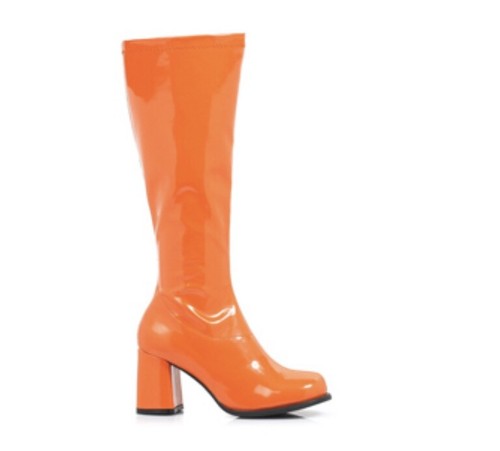 Costume hippie arancione gogo - arancione,
