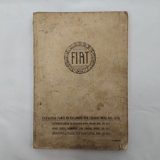 Catalogo parti di ricambio Fiat chassis mod. 521-521C, 1930. Pieghe e strappi