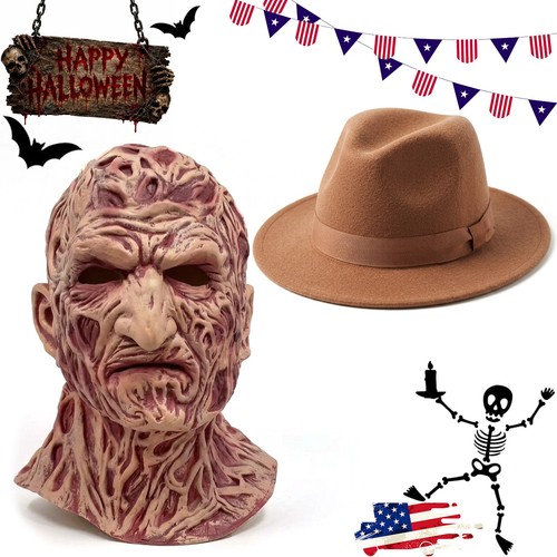 Maschera freddy krueger con - freddy,