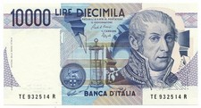 10000 LIRE BANCA D'ITALIA