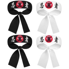  4 Pcs Fascia Testa Giapponesi Cerchietto Giapponese Per Esercizi