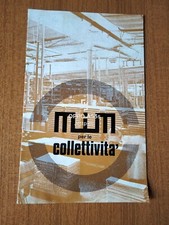 BROCHURE MIM PER COLLETIVITA ITALIAN DESIGN SEDIE MOBILI VINTAGE 1967