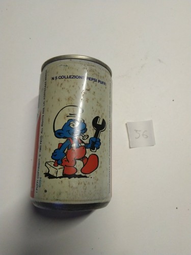 Lattina puffi pepsi - lattina,