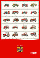 Brochure poster trattore 75 anni Same Trattori vintage (A3)
