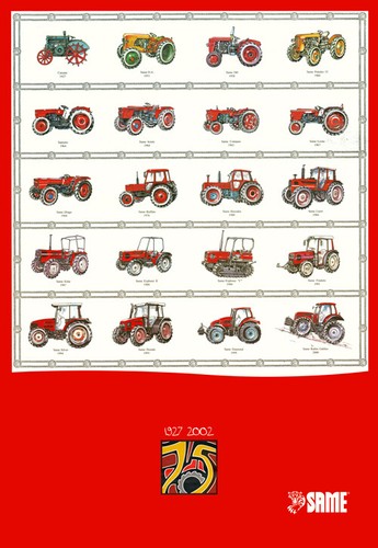 Brochure poster trattore - , 75