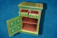 Comodino indiano dipinto - , a