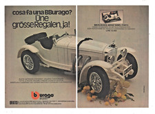 PUBBLICITÀ ADVERTISING WERBUNG ITALIAN CLIPPING 1978 BBURAGO MERCEDES SSKL 1931