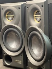 KENWOOD?? FINE ARTS casse in LEGNO scuro di grande qualità