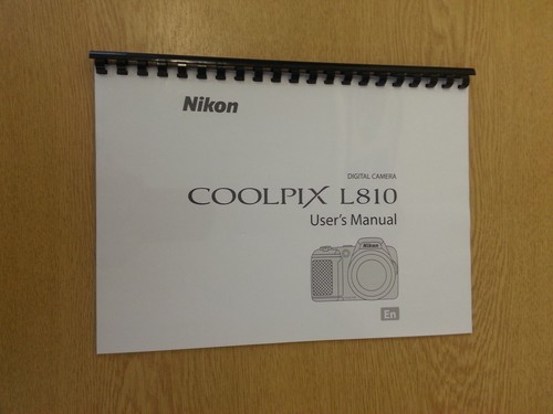 Nikon coolpix l810 manuale - nikon,