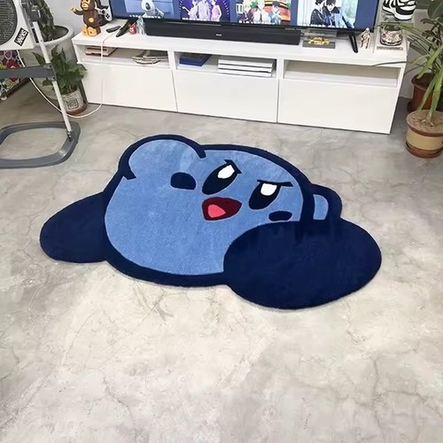 Tappeto kirby blu 100 cm - tappeto, x