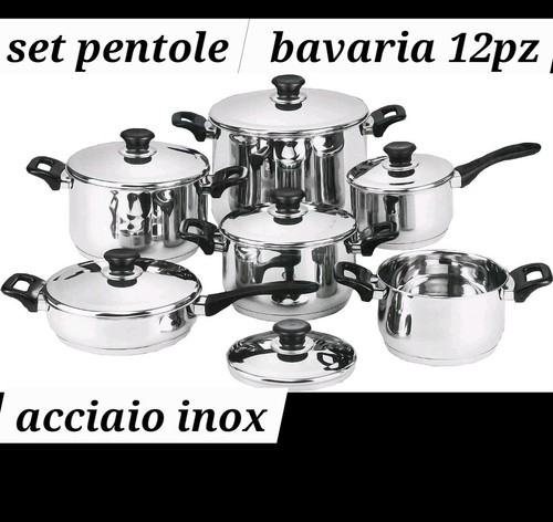 Batteria pentole bavaria 12 - di,