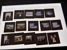 15 foto 35 mm 1959 diapositive scrigno funebre cimitero stranezza Kodak post mortem