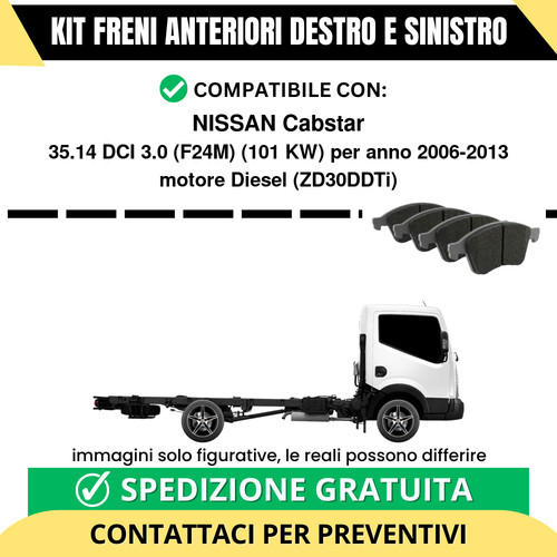 Pastiglie freno anteriori per - pastiglie,