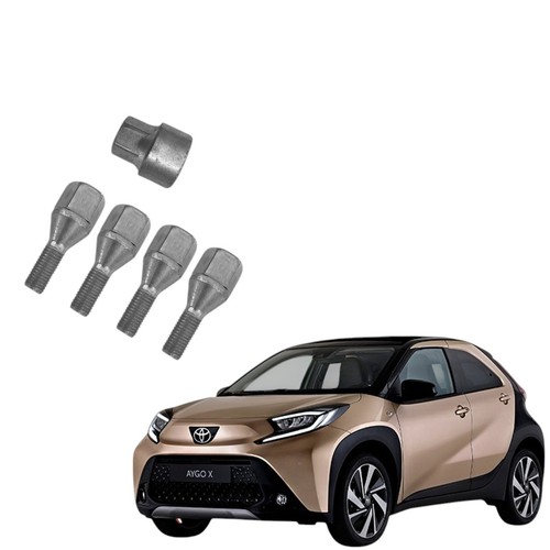 Kit bulloni antifurto toyota - antifurto,