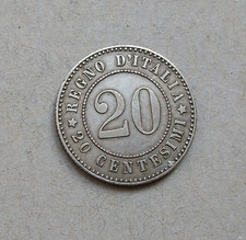 20 centesimi 1894 segno di