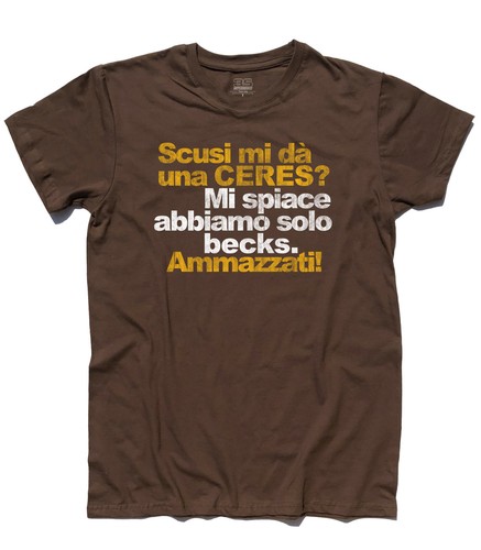 Shirt uomo scusi dà una - scusi,