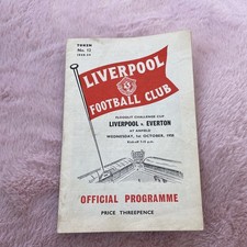 1958 LIVERPOOL V EVERTON 58/59