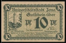 Soldi di emergenza Jena, 1920