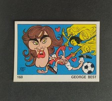 Figurina PANINI OK VIP Caricatura George BEST-Originale