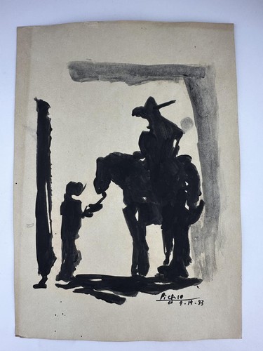 Pablo picasso coa dipinto - picasso,