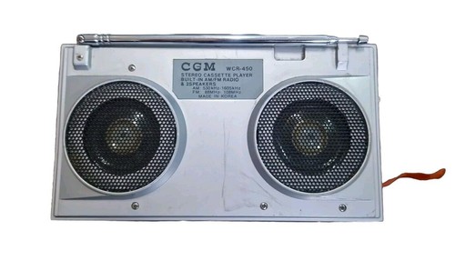 Stereo radio cassette player