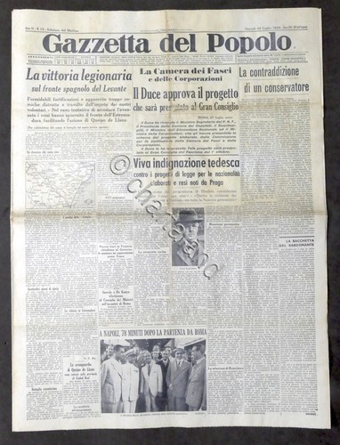 Giornale gazzetta del popolo - giornale,