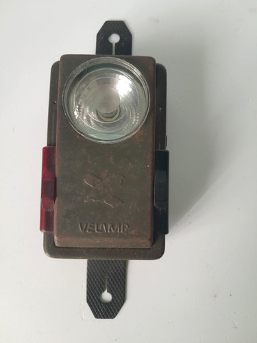 Torcia militare vintage velamp - torcia,
