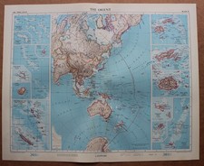 Mappa dell'Oriente in grande