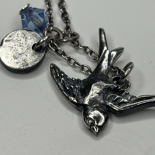 Collana con ciondolo - , uccellino