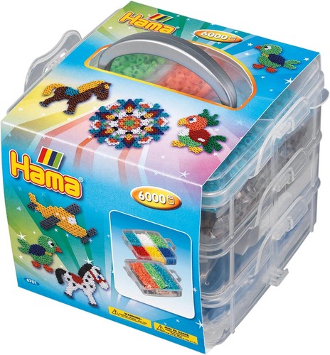 Hama beads 6000pz piccola - 6000pz,