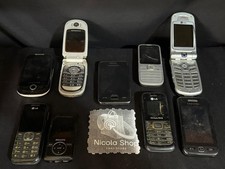 LOTTO 8 CELLULARI VINTAGE STOCK LOT SAMSUNG NOKIA MOTOROLA Più Lettore LG LEGGI