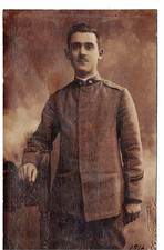 FOTO DI SOLDATO  1916 GRANDE GUERRA 1915 -1918