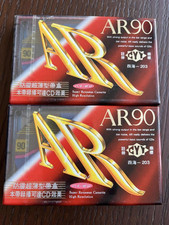 CYY - AR 90 x 2 cassette a nastro. Made in China. Nuovo in confezione originale. Leggi bene.
