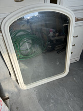 Specchio Con Cornice Bianca In