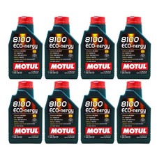 8 Litri Olio Motore Motul 8100