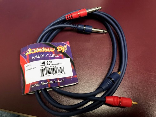 Ameri cable 6ft cavo doppio - 6ft,