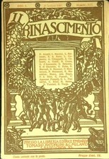 IL RINASCIMENTO 1905-1906 - 17 FASCICOLI  AA.VV. LIBRERIA EDITRICE LOMBARDA 1907