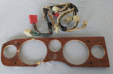 Cablaggio strumenti Fiat 124 Spider instrument wiring harness + legno strumenti
