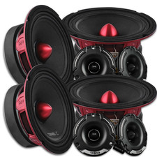 4x DS18 6.5" 4-ohm Midrange