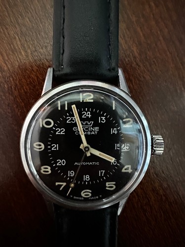 Rare 1967 glycine combat - 1967/68,